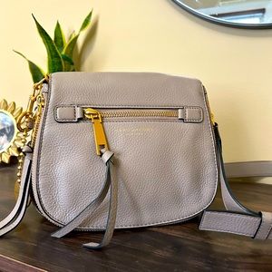 Marc Jacobs Recruit Medium Saddle Bag Mink